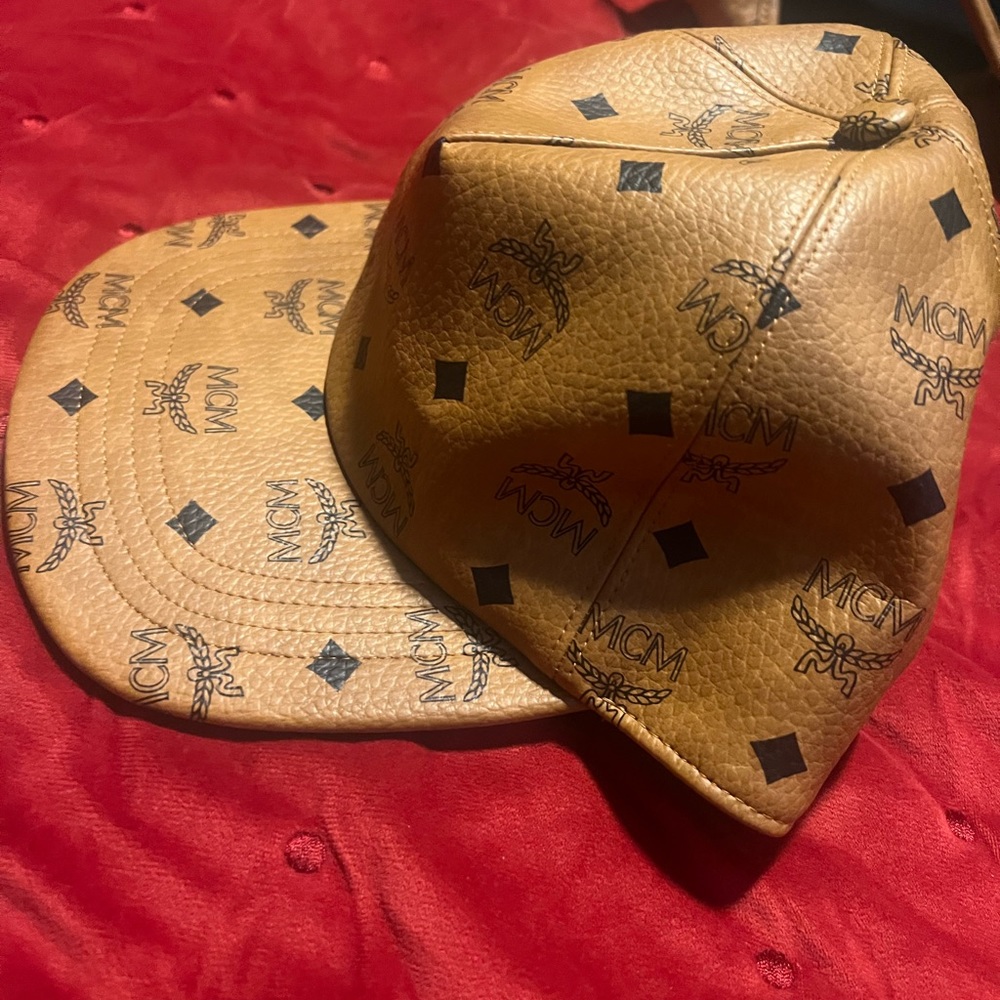 Mcm designer baseball cap